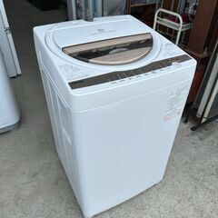 動作保証あり】TOSHIBA 東芝 2022年 AW-6GM1 6.0kg 全自動洗濯機【管理