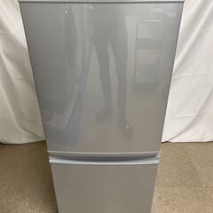 北見市発】シャープ SHARP ノンフロン冷凍冷蔵庫 SJ-D14C-S 2016年製