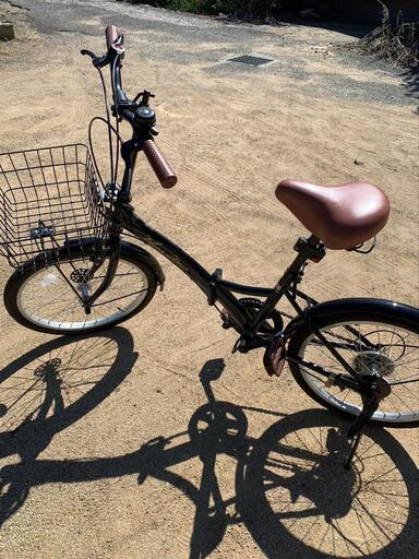 【有り難うございました。】シマノ折り畳み自転車です。