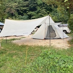 キャプテンスタッグ ワンポールテント タープセット