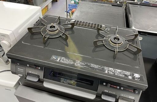 LPガス ガステーブル リンナイ 2019年製 幅59㎝ 右強火 KGDM64BK2R 札幌市