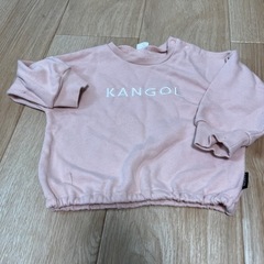 KANGOL  ピンク色　トレーナー　90サイズ