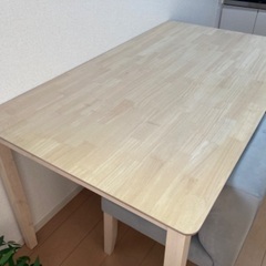 値下げ ダイニングテーブル4点セット 9月10日まで