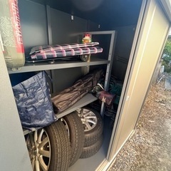 引き渡し先決定　受付終了　物置