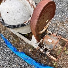 コンクリートミキサー　ドラム容量0.07㎥　