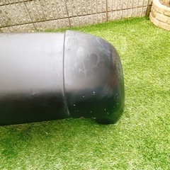 ランクル80 フロントバンパー 純正 黒 艶消しブラック