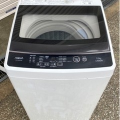 2019年製　アクア　洗濯機　5kg