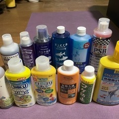 🐸カルキ抜き、Zicra Water、PSB、細菌性魚病用薬剤な...