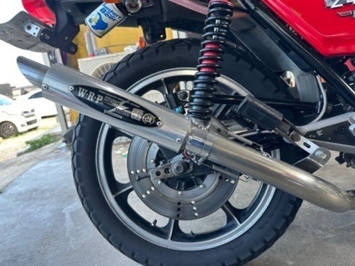 Z400FX取り外し 雷カン
