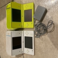 【ネット決済】任天堂DS2台とアダプター1台