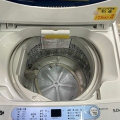 配達可【洗濯機】【ヤマダ】5ｋ　2018年製★６ヶ月保証付  クリーニング済【管理番号10309】