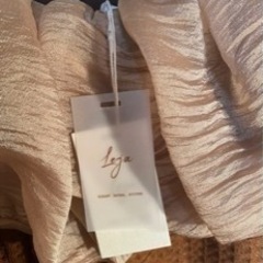 【新品タグ付き】LEJA 2WAYオフショルダーパフスリーブワッフル生地マーメイドワンピース