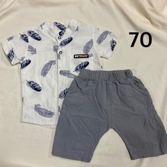 🌼美品　セットアップ　70サイズ