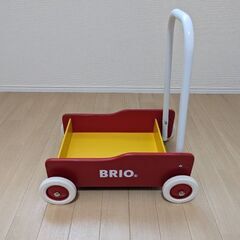 ＊ブリオ　BRIO 手押し車【赤】