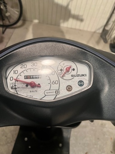 スズキ アドレス50 ネイビー 2022年製 新車 2020 SUZUKI アドレスV50