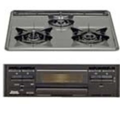 新品未使用品 グリル付 ガス ビルトインコンロ リンナイ