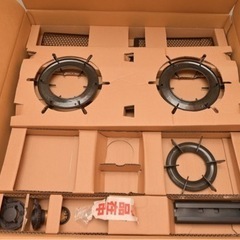 新品未使用品 グリル付 ガス ビルトインコンロ リンナイ