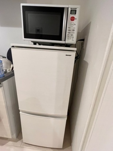 SJD14D/SHARP/冷蔵庫(+洗濯機)