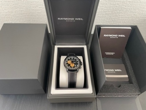 新品未使用RAYMOND WEIL 時計　クロノグラフ　定価24万
