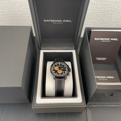 新品未使用RAYMOND WEIL 時計　クロノグラフ　定価24万