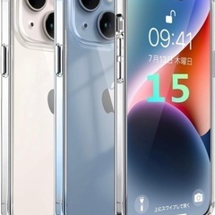 未開封   iPhone 14ケース クリア MIL規格 衝撃吸...