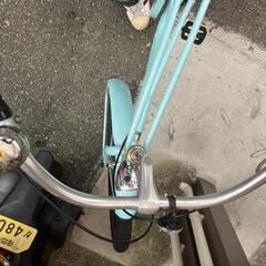 asahi ビーチクルーザー　ビーチブルー