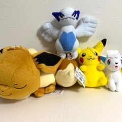 美品　ポケモン　ぬいぐるみ　タグ付き　ロコン　アミューズメント　...