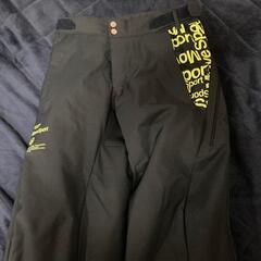 デサント DESCENTE スキーウェア ライム 上下セット S