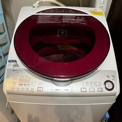 【ネット決済】【中古】SHARP 洗濯機 ES-TX840-R ...