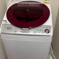 【ネット決済】SHARP ES-TX840 洗濯機