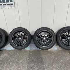 9日まで タイヤ ホイール タイヤラック セット 215/55/17