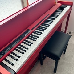 KORG 電子ピアノ C1 Air 18製　赤