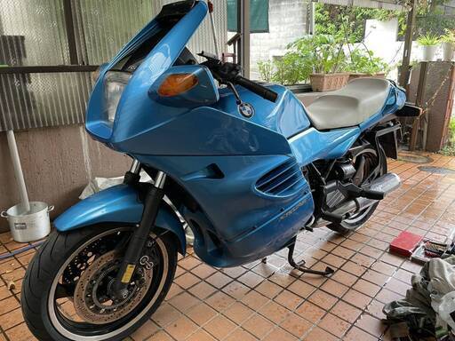 1993年式 BMW K1100RS レストアベース　新品パーツ多数　ブレーキ関係問題なし　エンジン始動　アイドリング不調　検索用 K1 K100RS K75