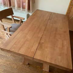 【ネット決済】木製　ダイニングテーブル
