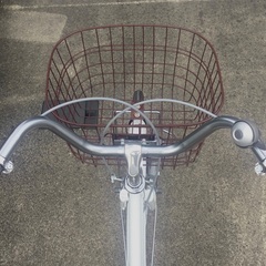 先月購入＜新品同様＞シティサイクル・26インチ自転車・変速なし