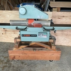 【引取先決まりました！】穴あけ機　手押し機　色々木工工具　お譲りします 引取先決まりました！】穴あけ機 手押し機 色々木工工具 お譲りします