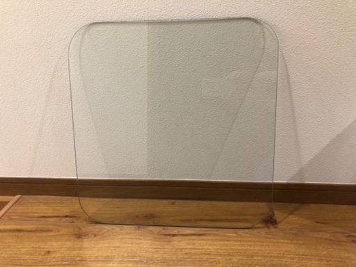 ガラス天板 46センチ　什器 カフェテーブル DIY