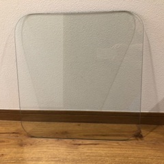 ガラス天板 46センチ　什器 カフェテーブル DIY
