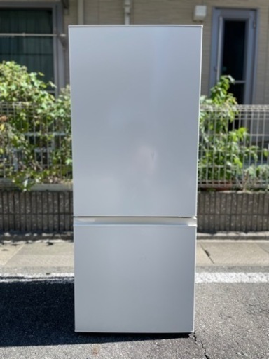 【売約済】配送可【2018年製】AQUA ノンフロン冷凍冷蔵庫 AQR-BK18G (W)