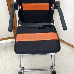 【受付終了】車椅子　介助介護　折畳み　アルミ製　軽量　RAKU