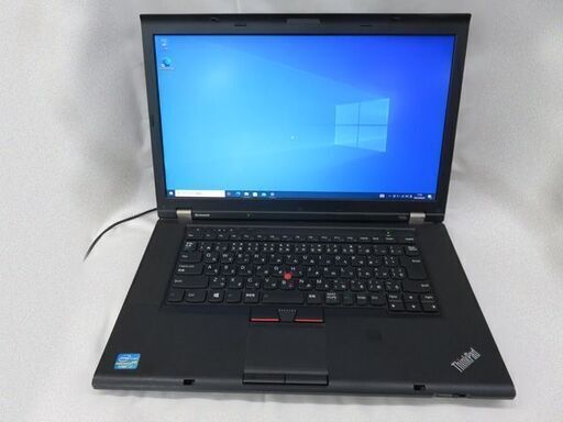 ※訳あり Lenovo/レノボ ThinkPad T530 ノートパソコン SSD:250GB メモリ16GB Win10Pro 第3世代Corei7 中古