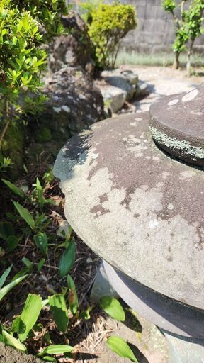 庭、灯籠 庭 灯籠 灯篭 ガーデニング 天然自然石・立灯篭