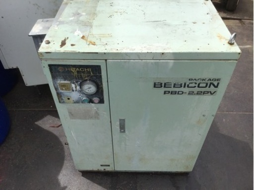 日立　エアーコンプレッサー　BEBICON