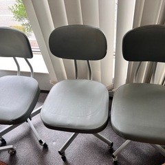 事務用椅子×6脚（メーカー不揃い）