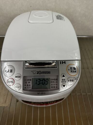 象印/IH炊飯ジャー/NP-XB10/2023年製