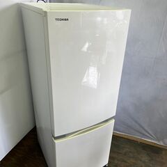 ★TOSHIBA　2ドア冷凍冷蔵庫　153L　2018年製　GR...