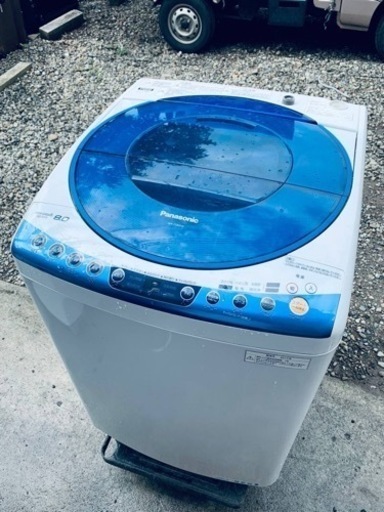 EJ1242番⭐️ 8.0kg⭐️ Panasonic電気洗濯機⭐️