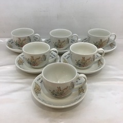 WEDGWOOD ピーターラビット カップ&ソーサー6点セット ...