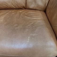 ニトリ　3人用両電動本革リクライニングソファ(アネーロ セミアニリン革タイプ SK BR)