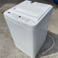 ヤマダセレクト洗濯機4.5kg 2020年製YWM-T45H1除菌・清掃済み 2020
